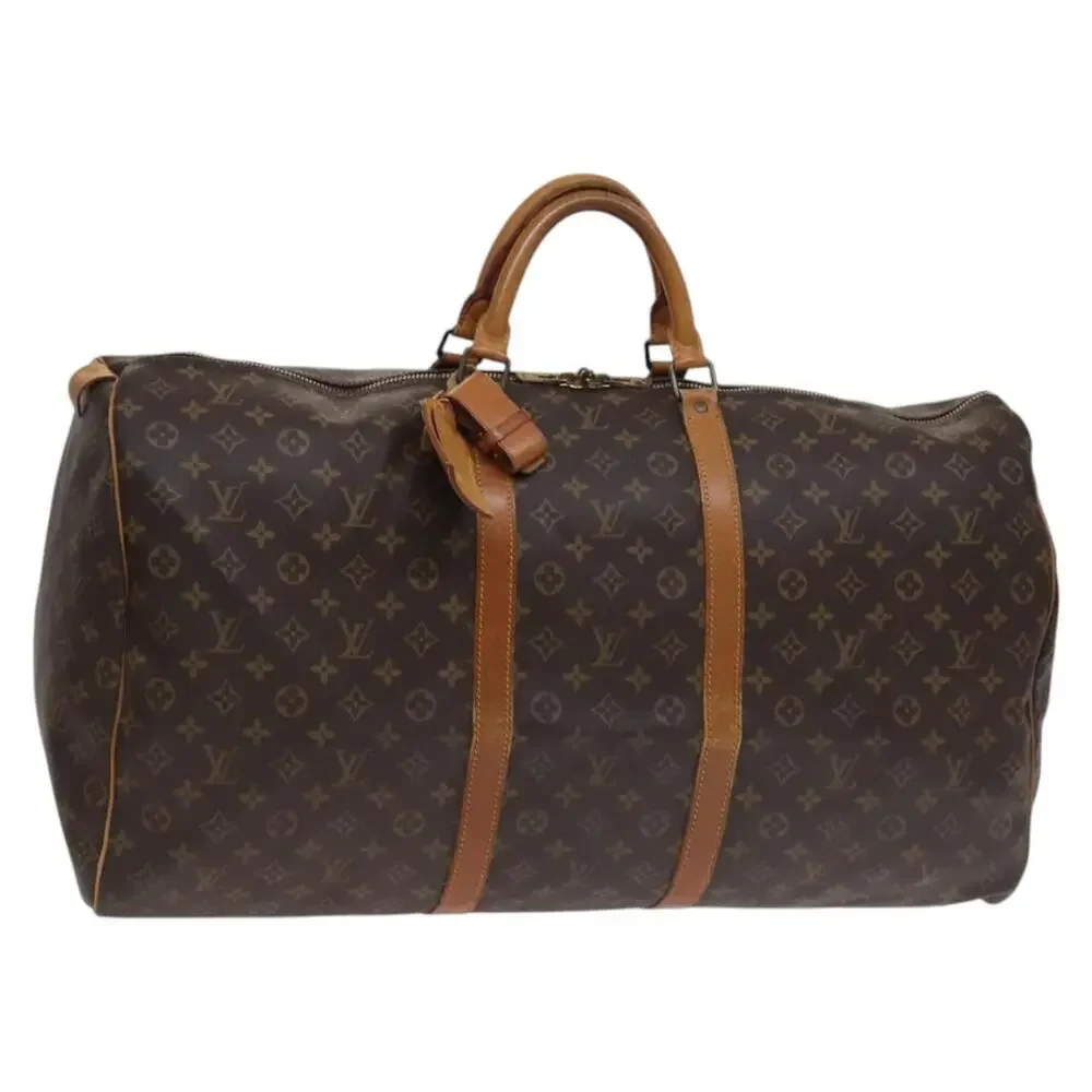 LOUIS VUITTON Monogram Keepall 60 Boston Bag M41422