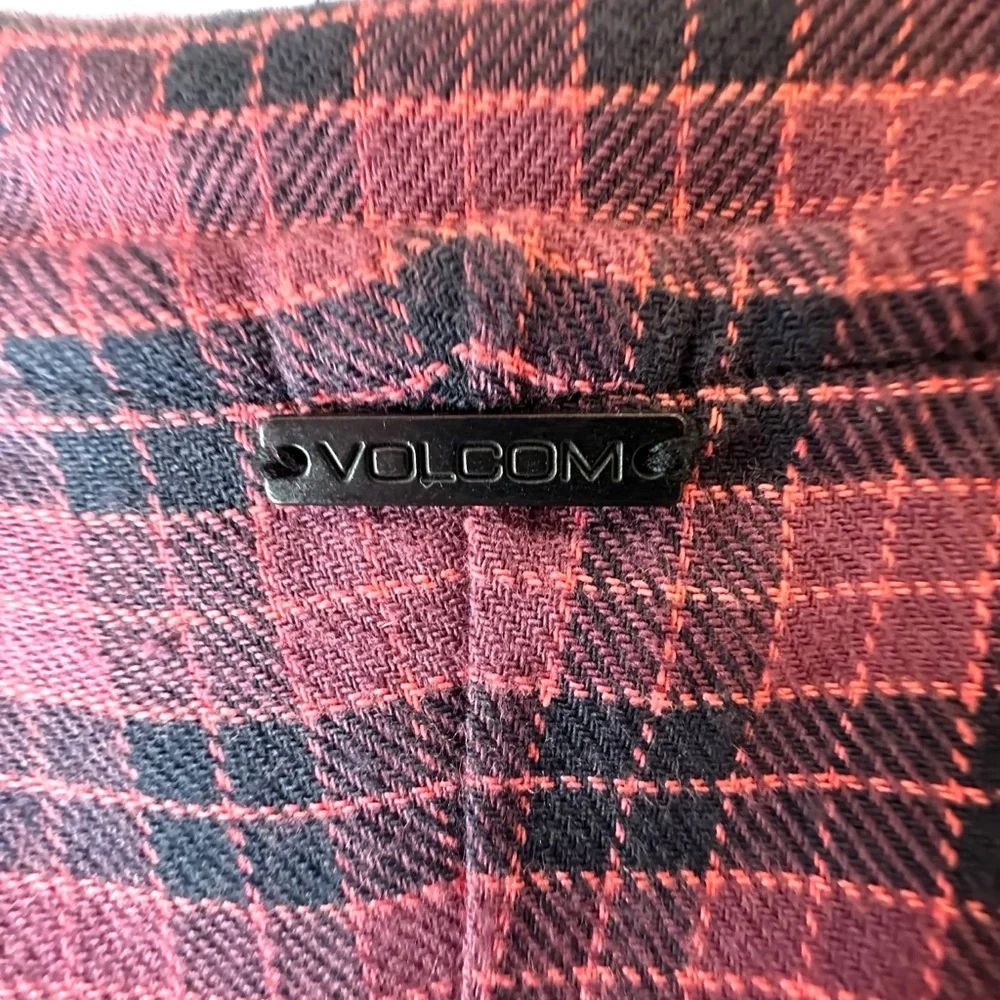volcom plaid