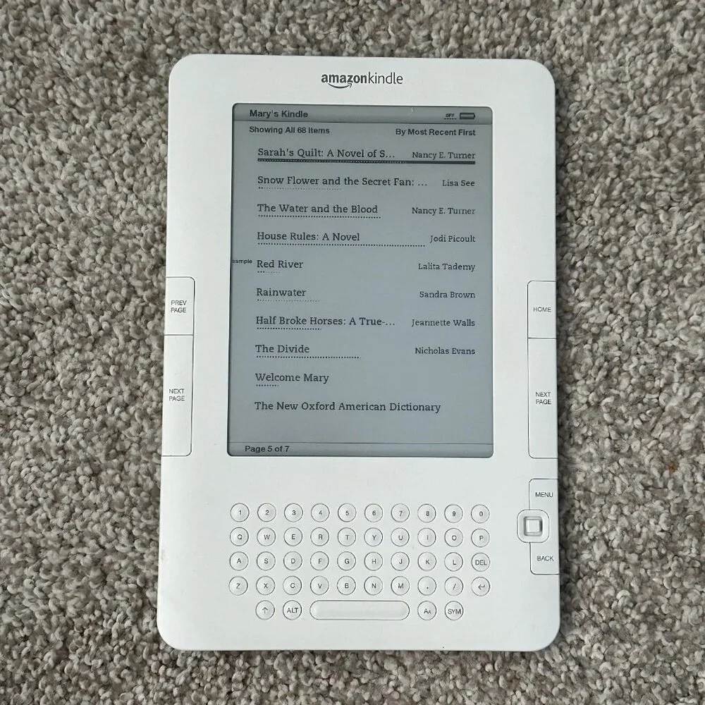 Amazon kindle white