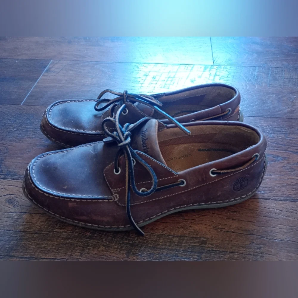 Timberland brown leather