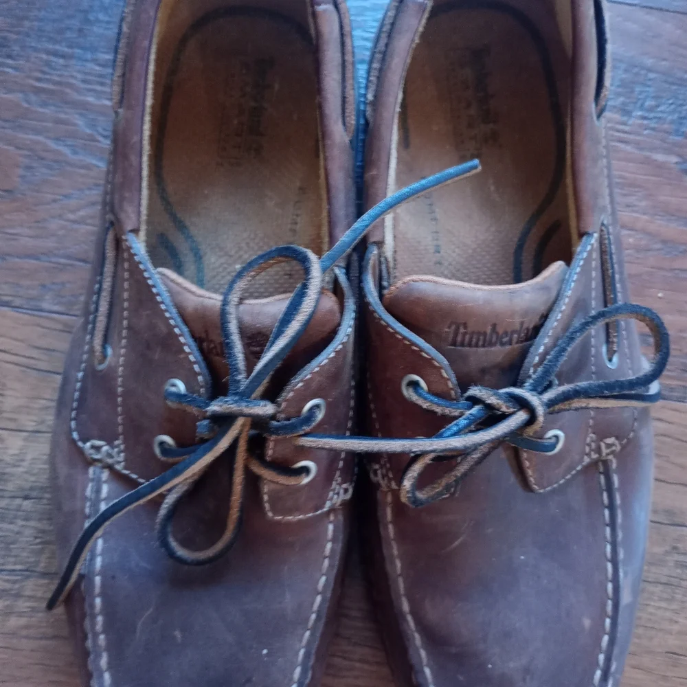 Timberland brown leather