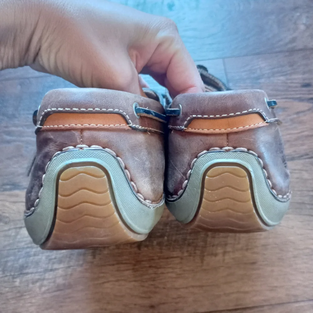 Timberland brown leather