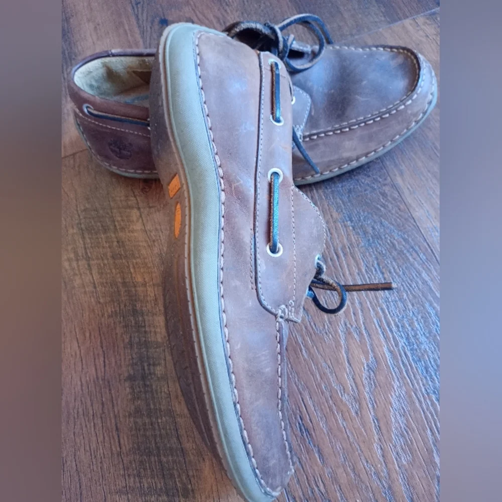 Timberland brown leather
