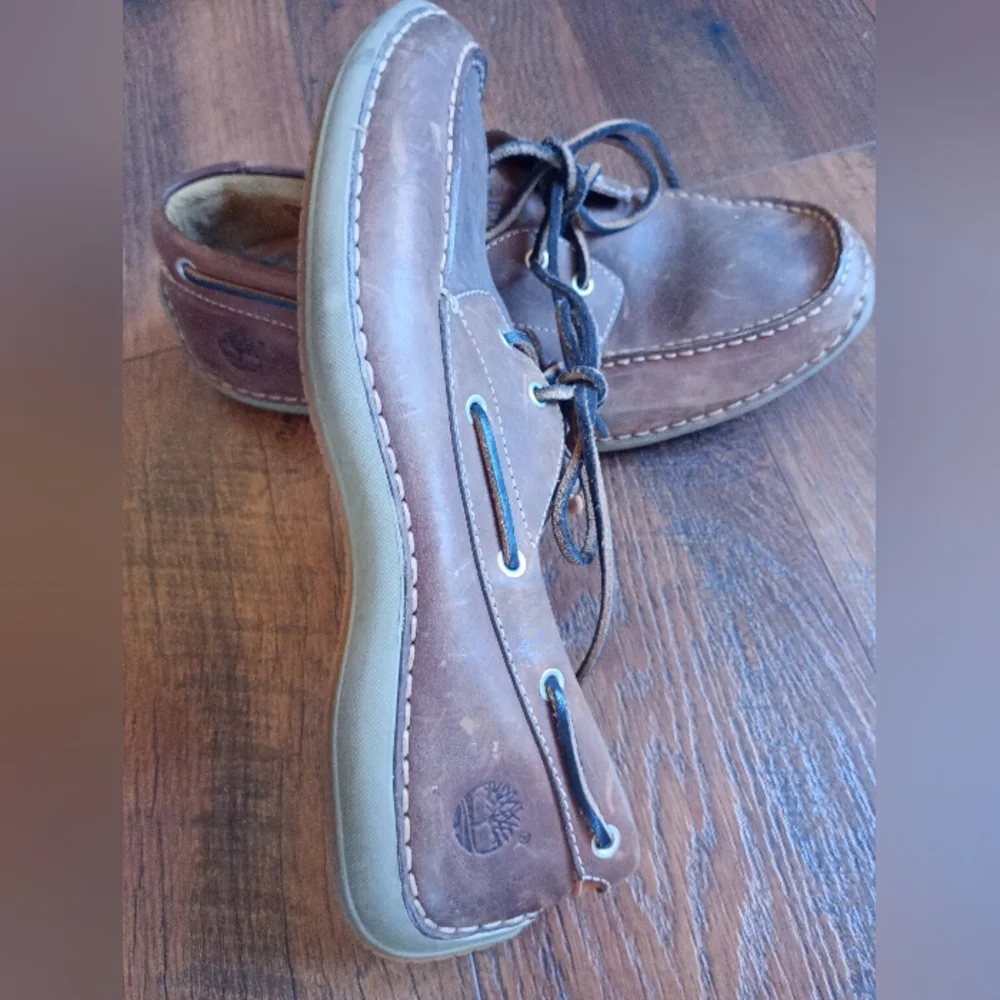 Timberland brown leather