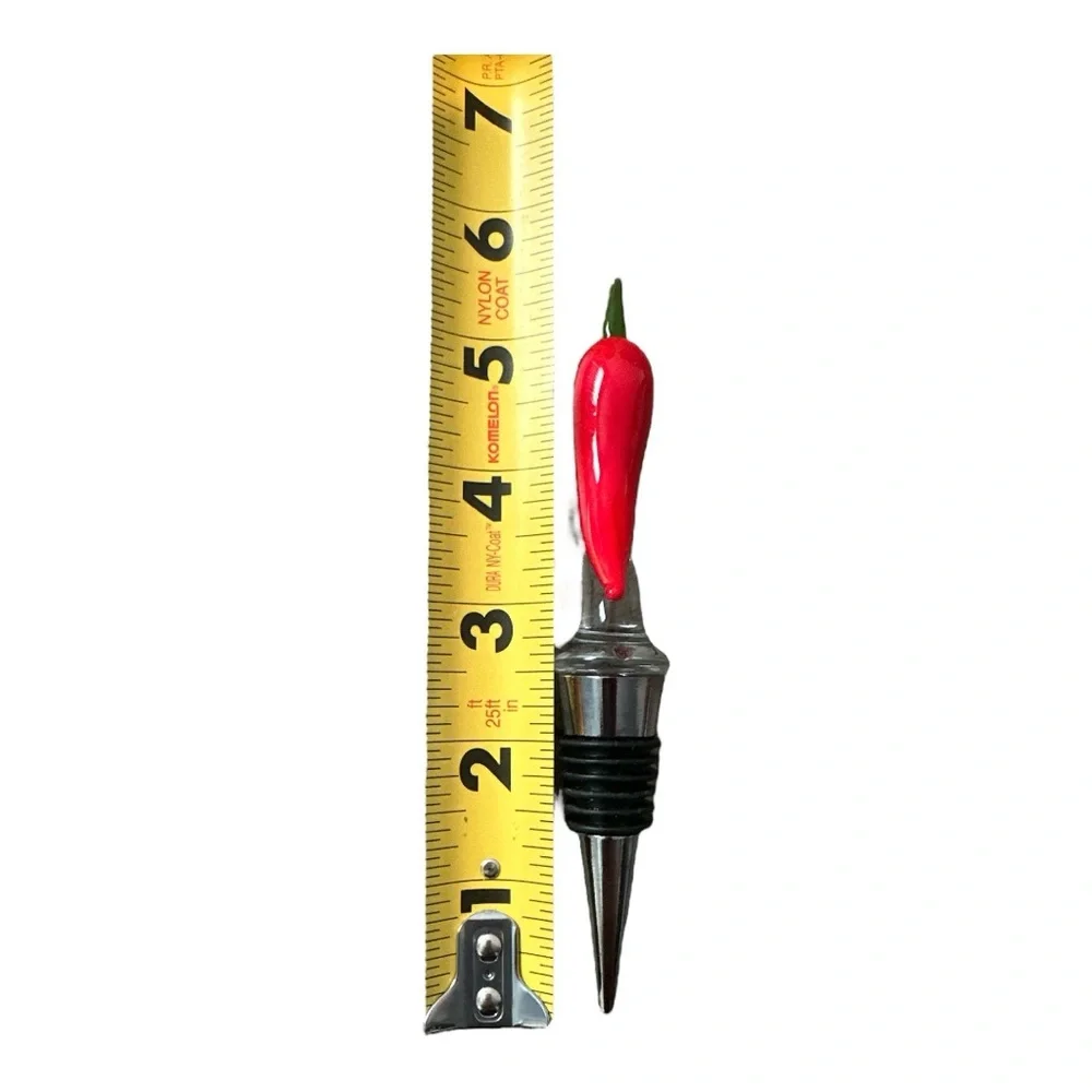 Sandralexandra Bottle Stoppers Set of Lemon & Chilli