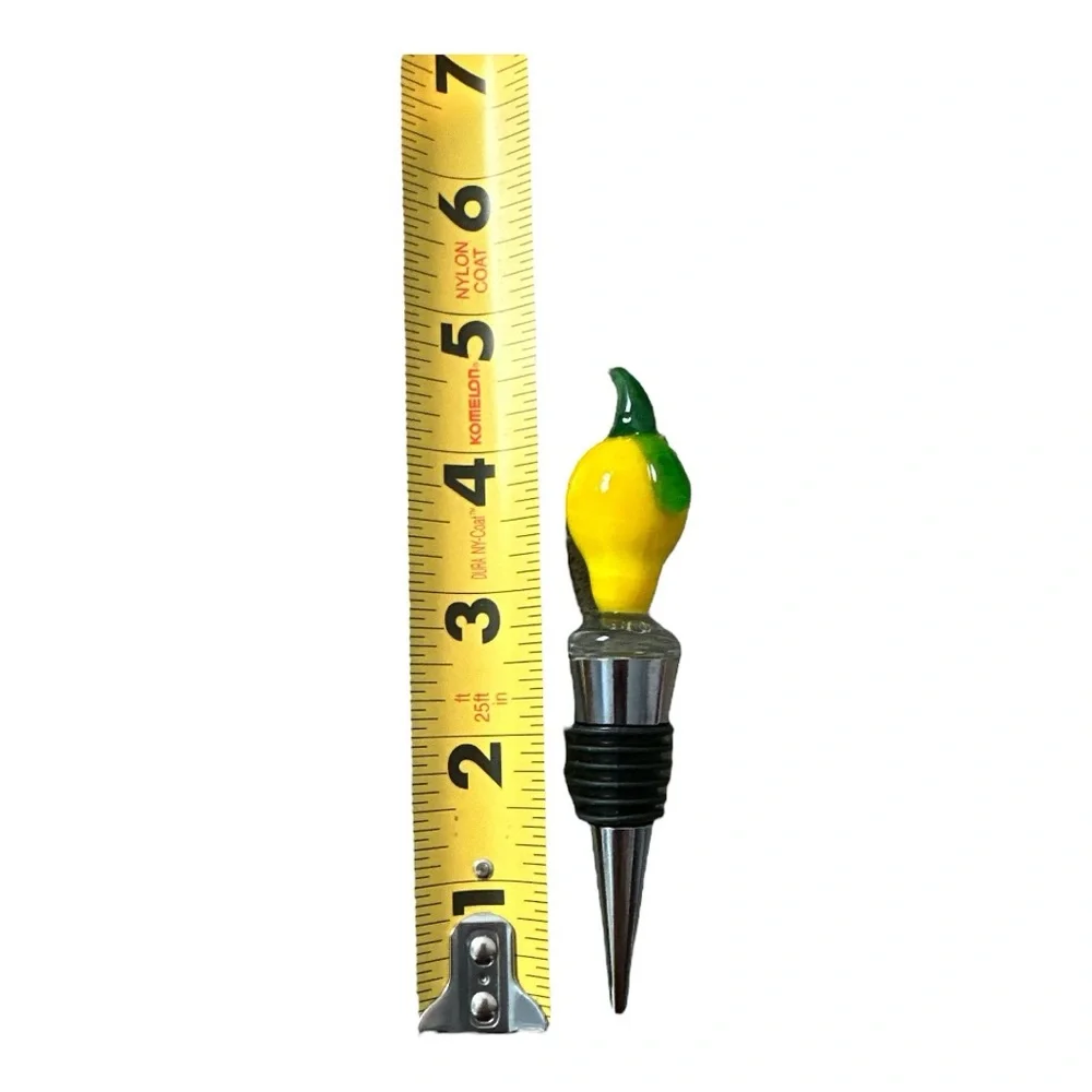 Sandralexandra Bottle Stoppers Set of Lemon & Chilli