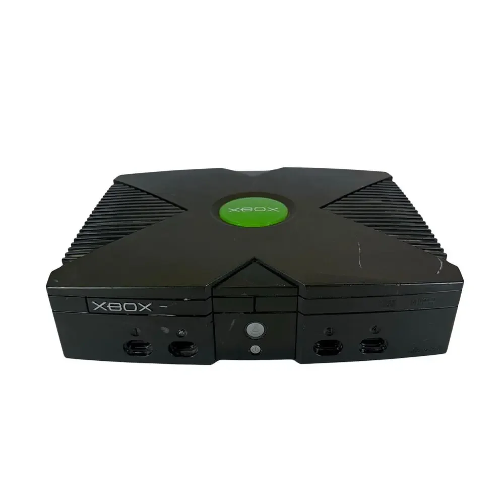 Microsoft Original Xbox For Parts And Repair, Power On, Disc Driver Stuck