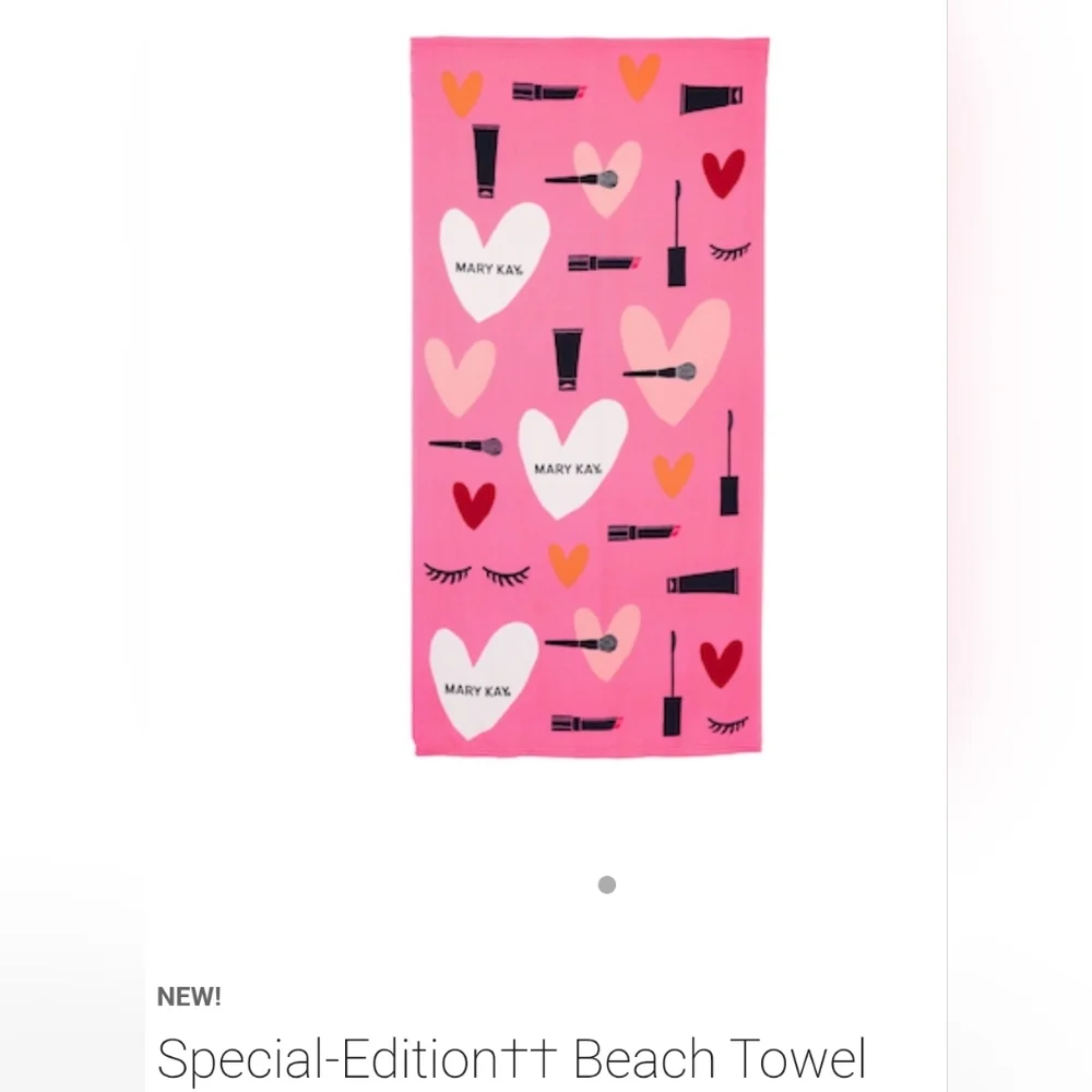 Mary Kay Vibrant Pink Beach Towel 30