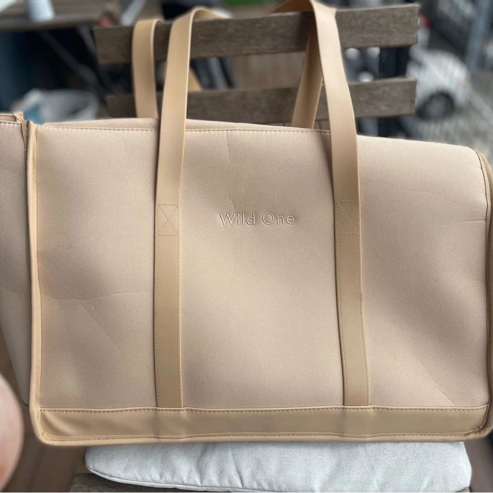 Wild One Tan Dog Carrier