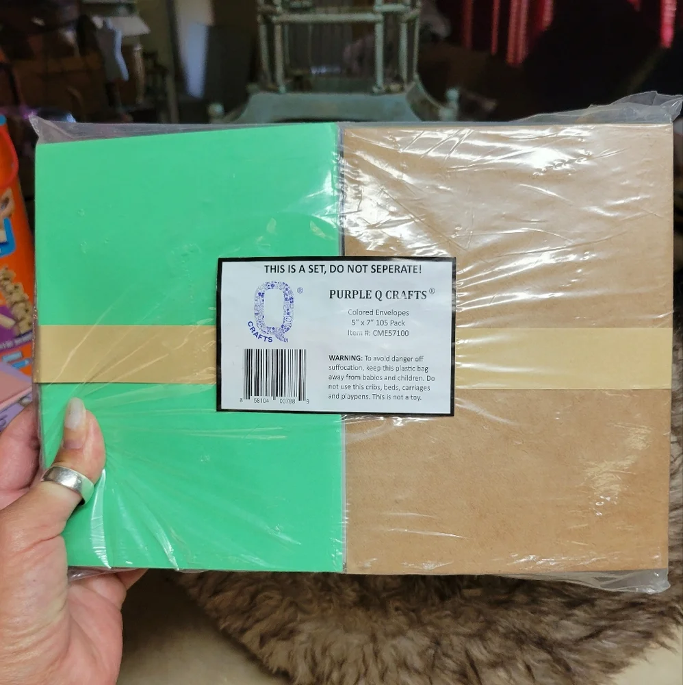 Package 5×7 color envelopes pack of 105 envelopes