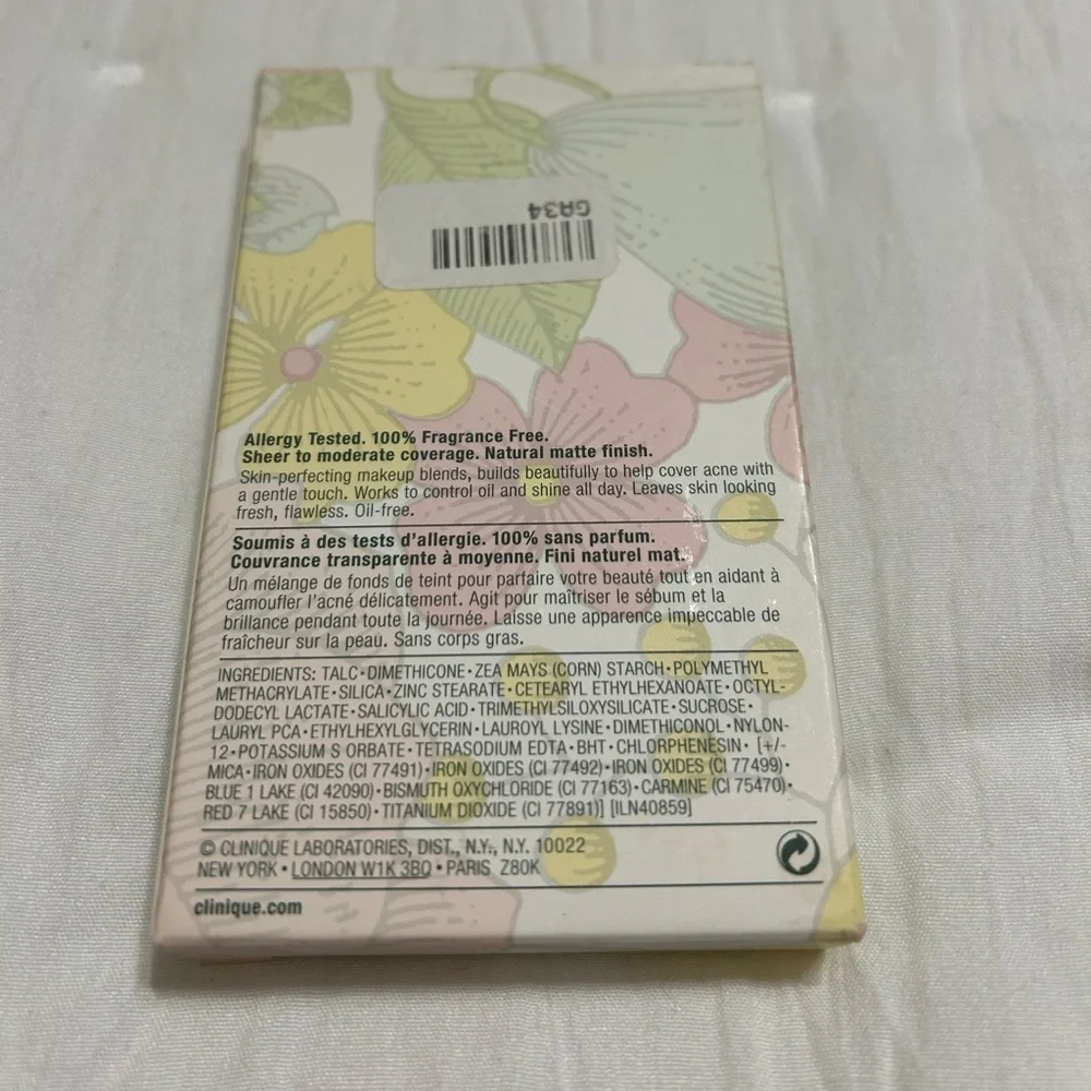 Clinique acne solutions powder makeup