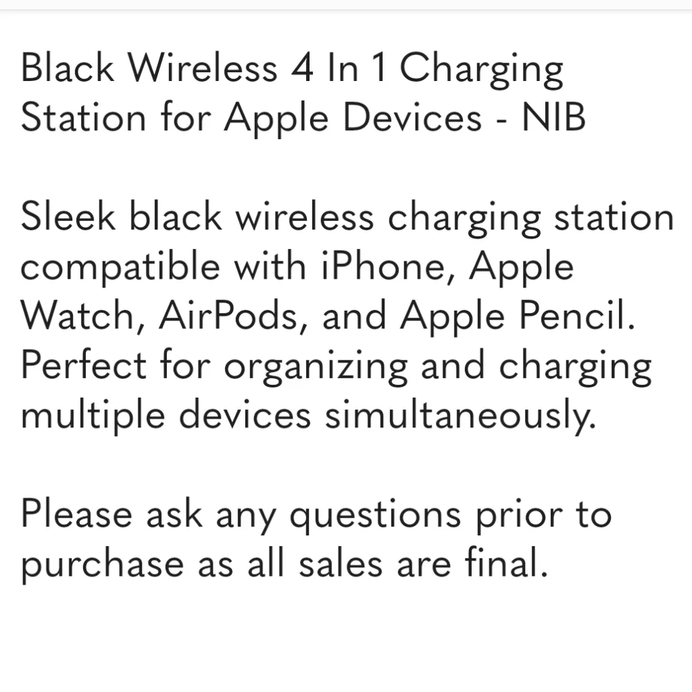 N/A black wireless