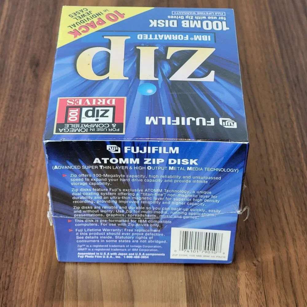 Fujifilm 100mb zip