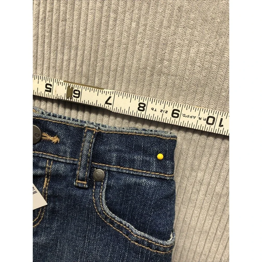 The Children Place Girls Denim Skirt Size 3T Attached Shorts NWT