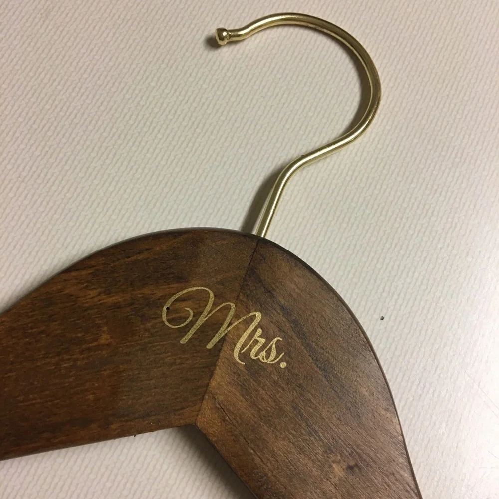 Custom Made wooden wedding