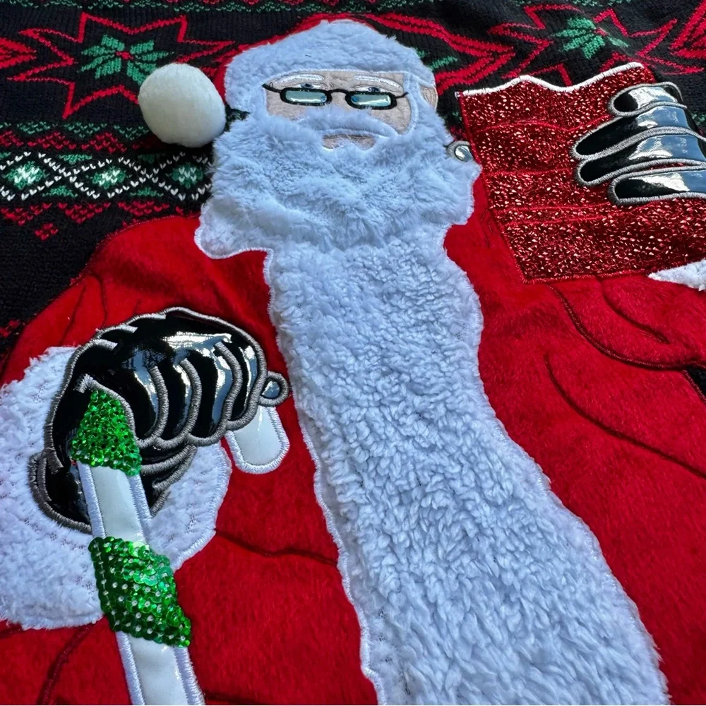 Holiday Time cheerful santa