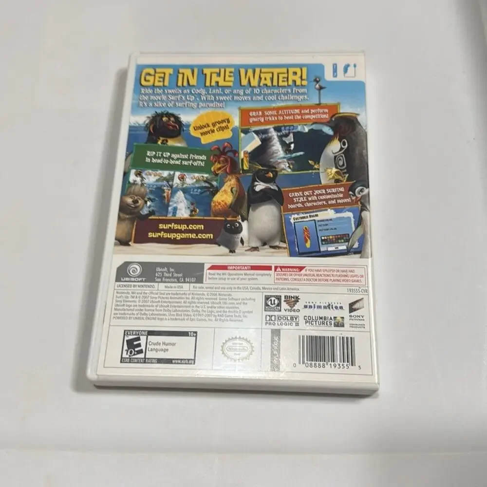 Nintendo wii surf