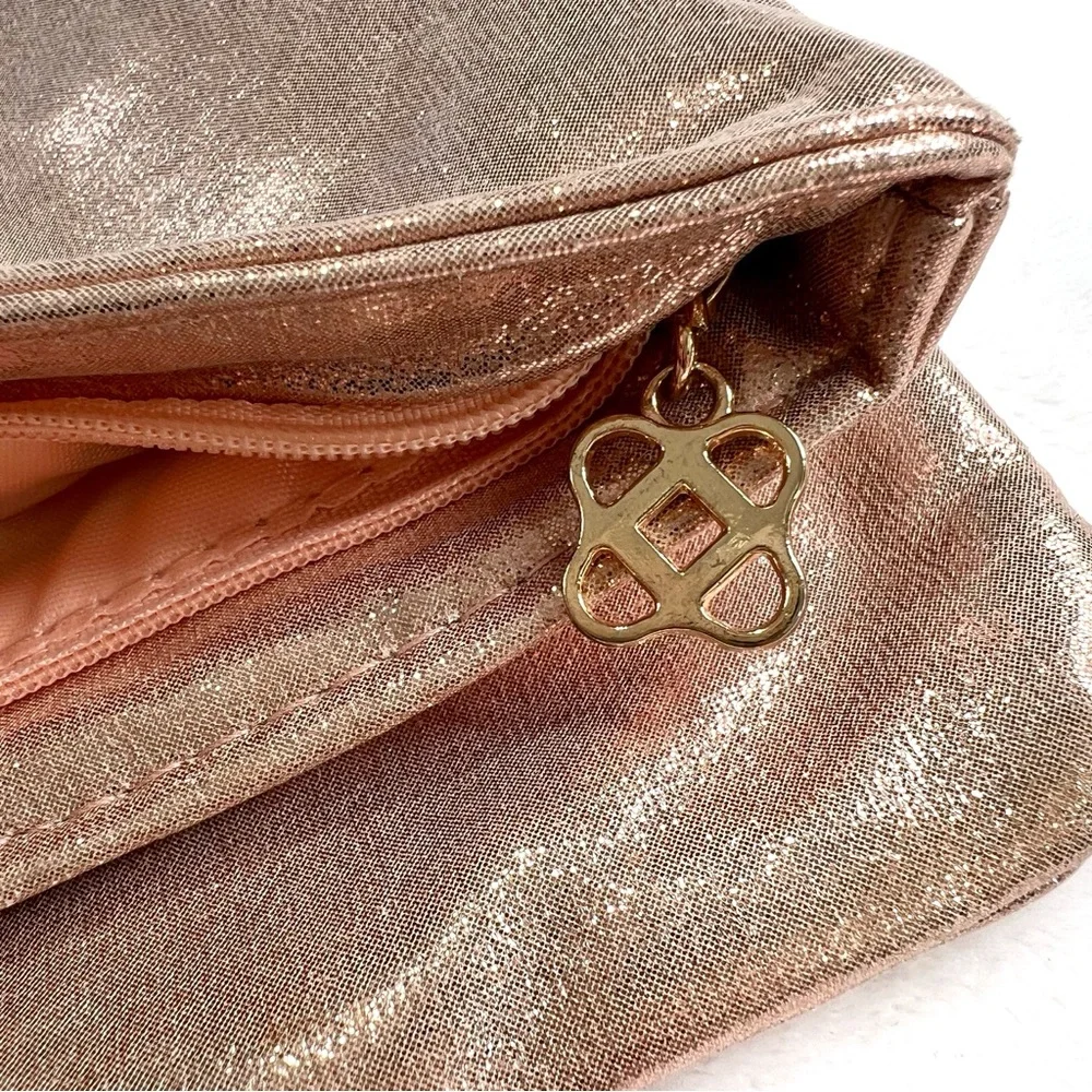 Oscar de la Renta foldover clutch