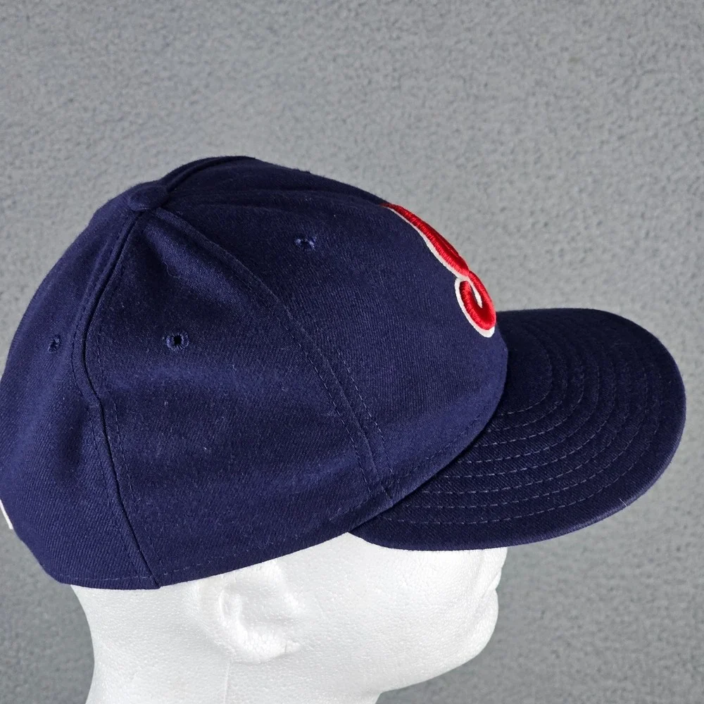 Vintage Cleveland Indians Hat Cap New Era Authentic Collection I Logo 7