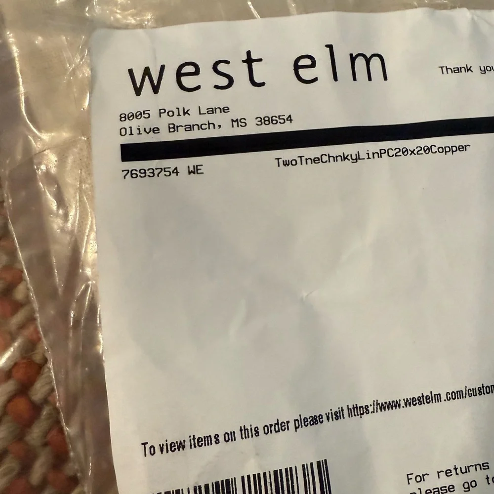 West Elm nwt brand