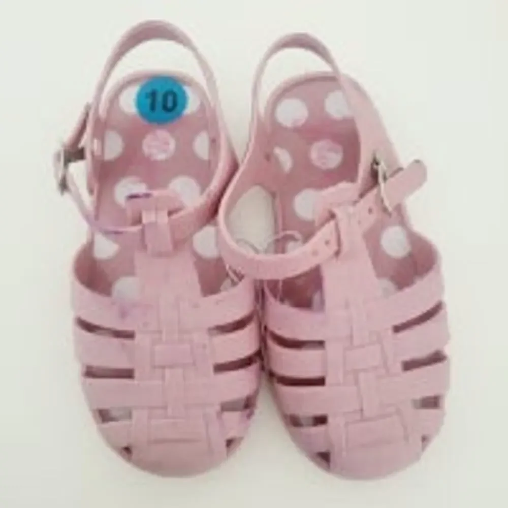 New Jellypop sandals size 10 kids- note flaw