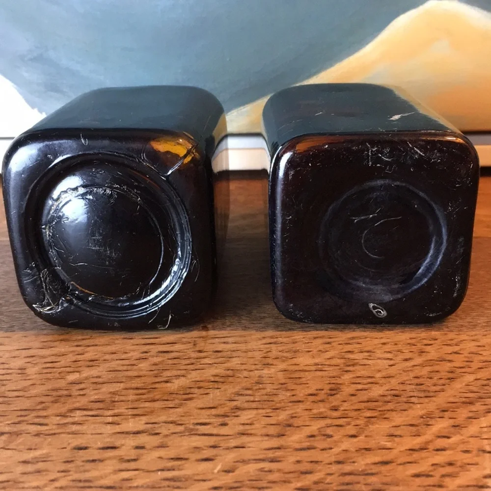 Vintage antique brown