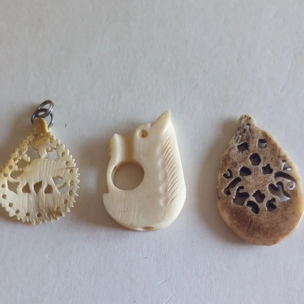 Vintage hand carved