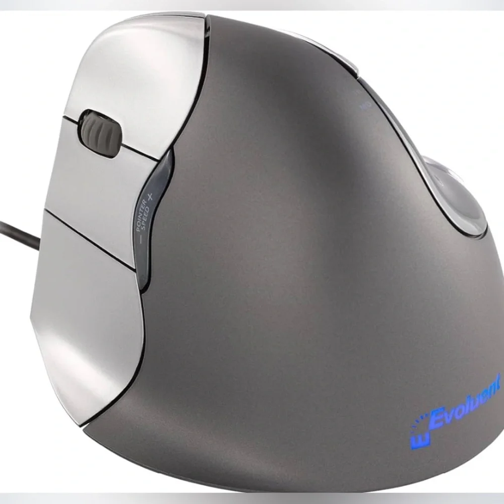 Evoluent VM4L Ergonomic Vertical Mouse Left Hand Wired USB - NEW in box