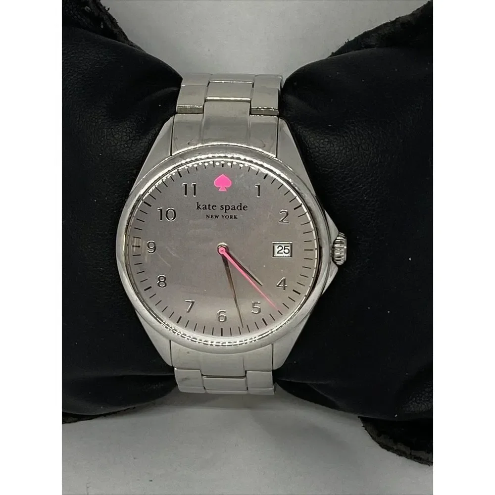 Kate Spade New York 0029 Women's Stainless Steel Silver Analog Dial Watch XX589