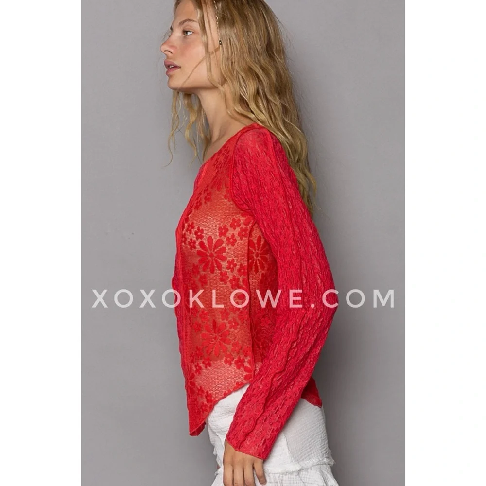 POL lace top