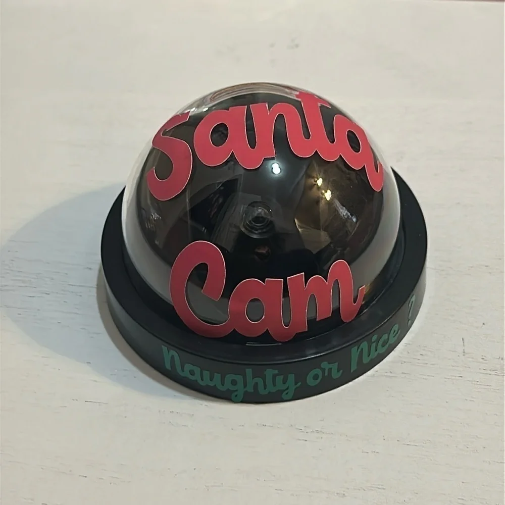 Handmade santa camera