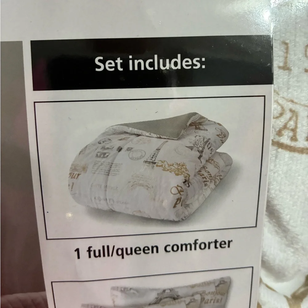 N/A paris comforter