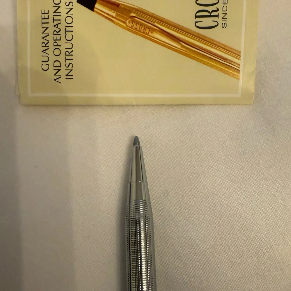 Cross Silver Pen & Pencil - New - never used