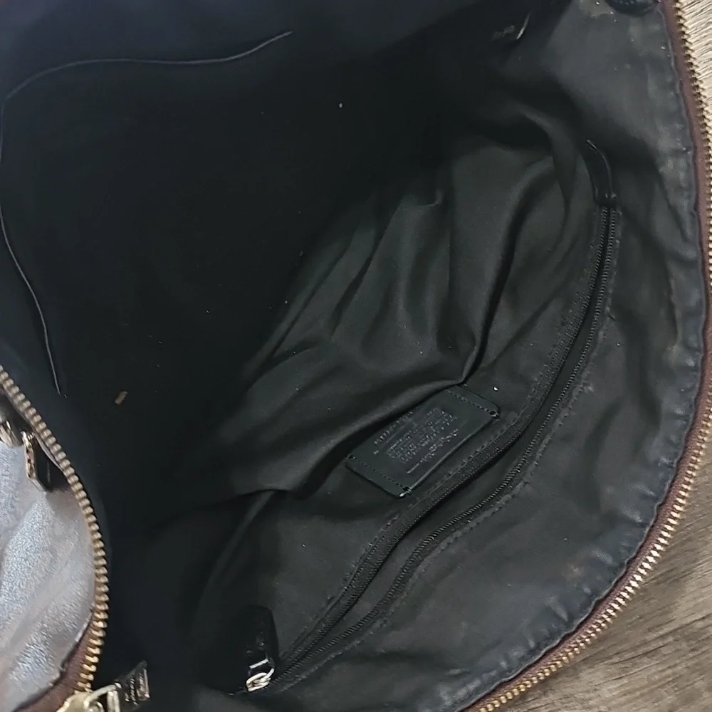 Coach some leather