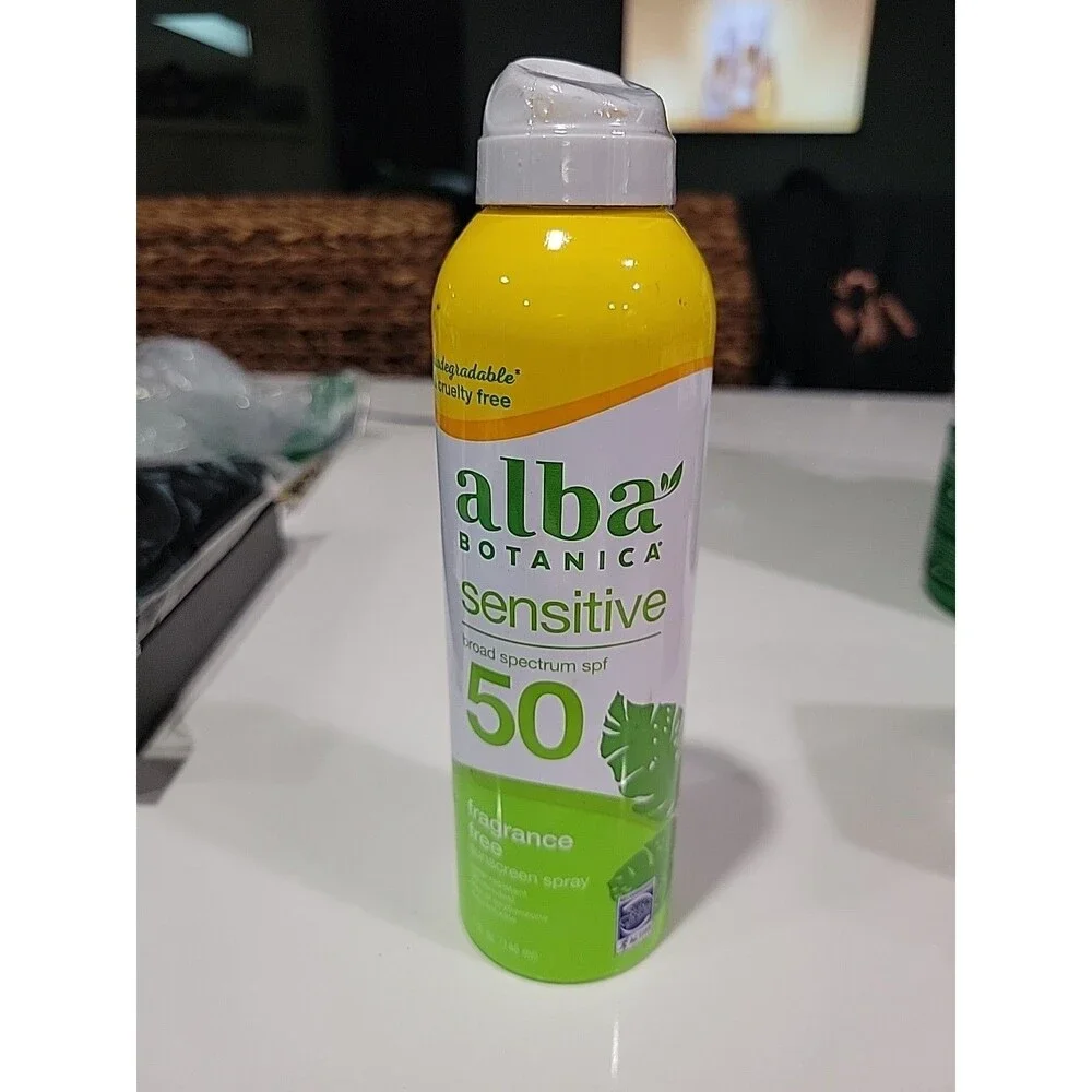 Alba Botanica - Sunscreen Spray Sensitive Formula Spf 50 5 Fl Oz New New