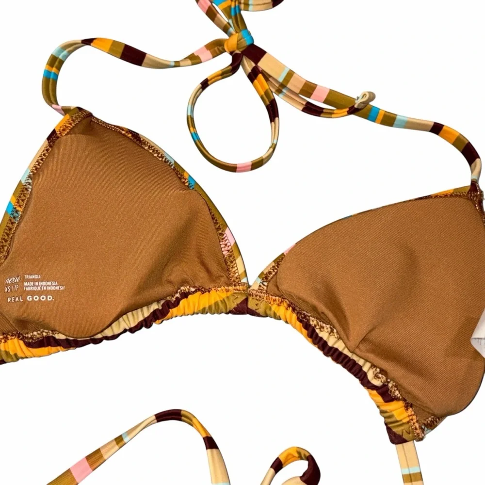 aerie brown stripe
