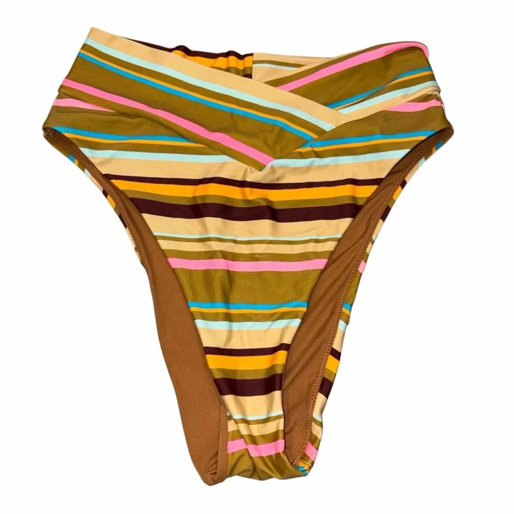 aerie brown stripe