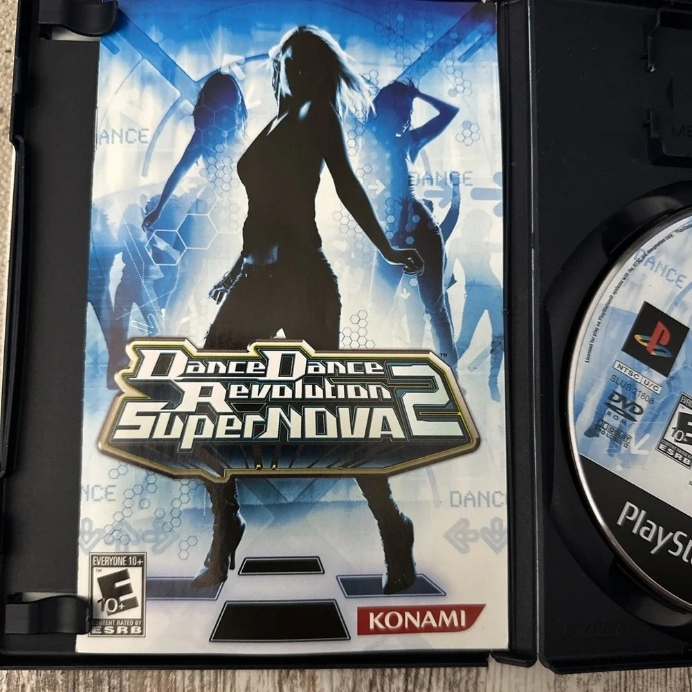 Dance Dance Revolution DDR Supernova 2 for PS2 - 2007 PlayStation 2 +Manual