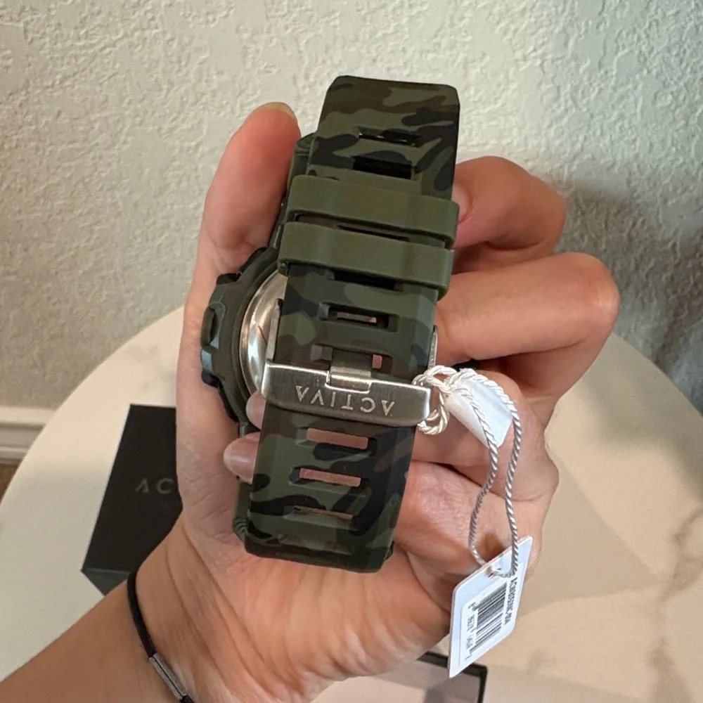 Activa Armour X Invicta Men's Digital Watch - 50mm. Camouflage NWT