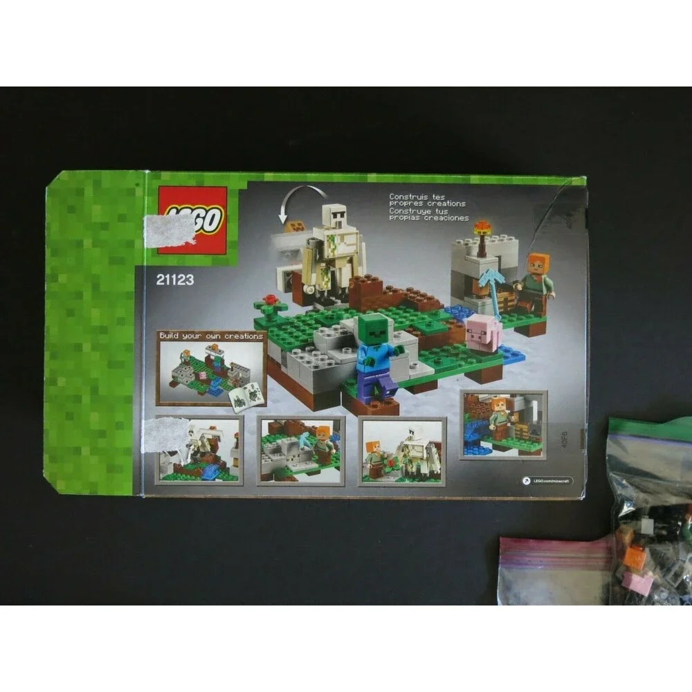 Lego retired minecraft