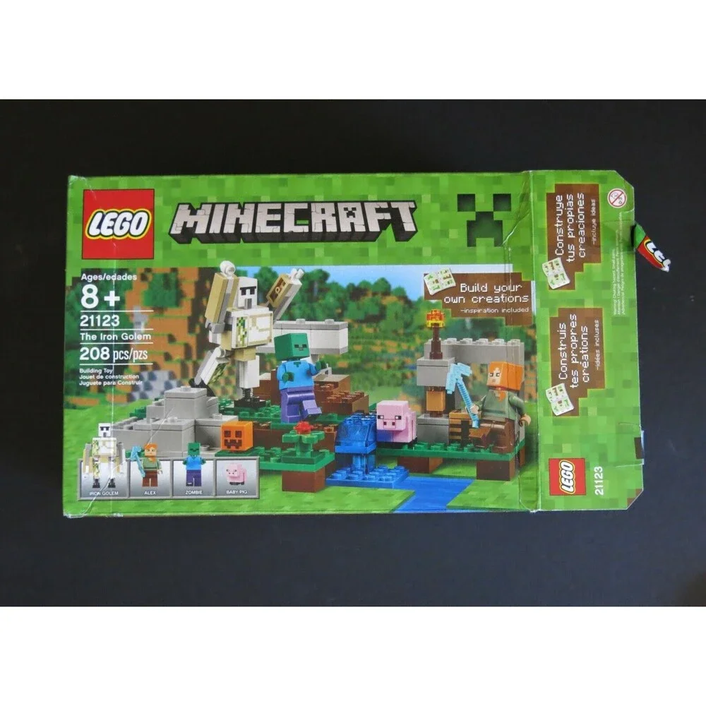 Lego retired minecraft