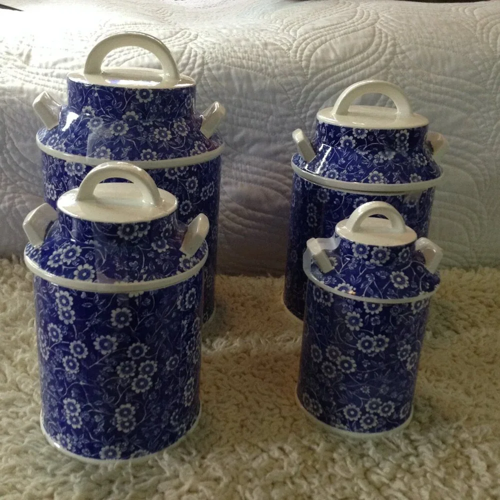 Unmarked vintage blue