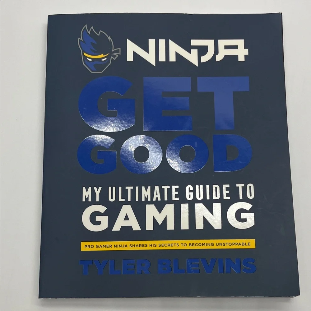 Ninja Get Good Gaming Guide - Blue and White