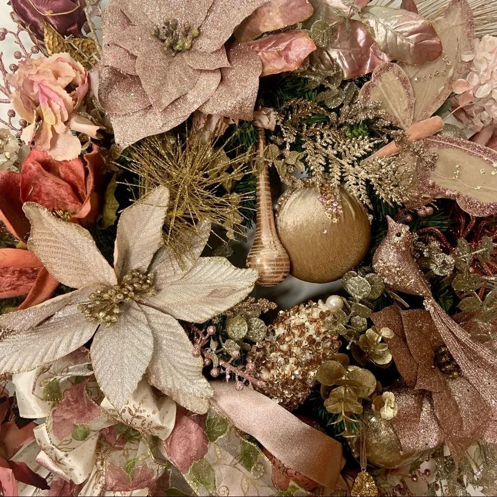 Pen’s Floral Decor rose gold