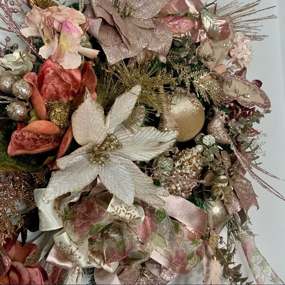 Pen’s Floral Decor rose gold