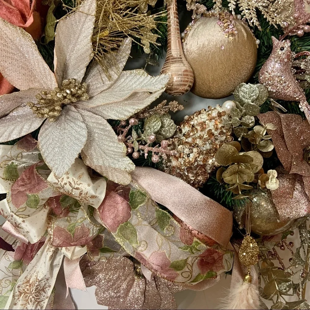 Pen’s Floral Decor rose gold