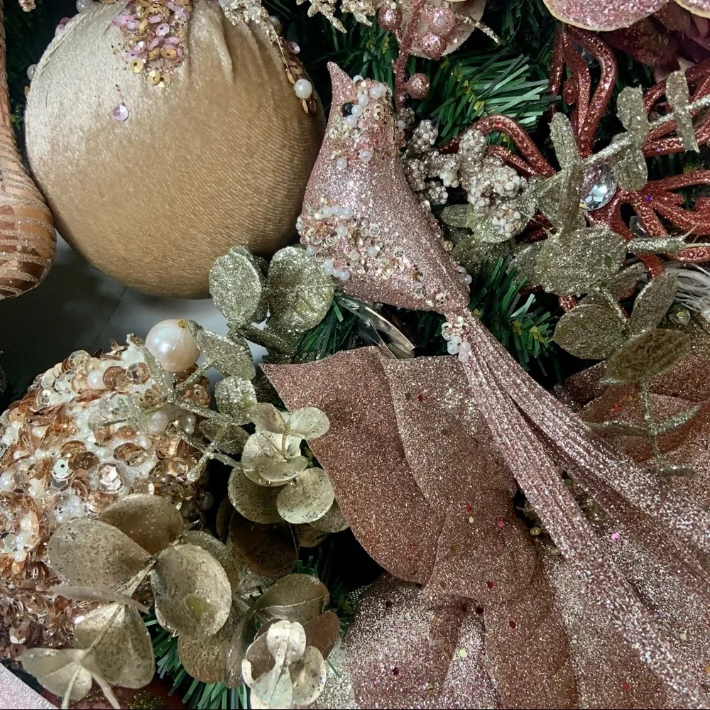 Pen’s Floral Decor rose gold