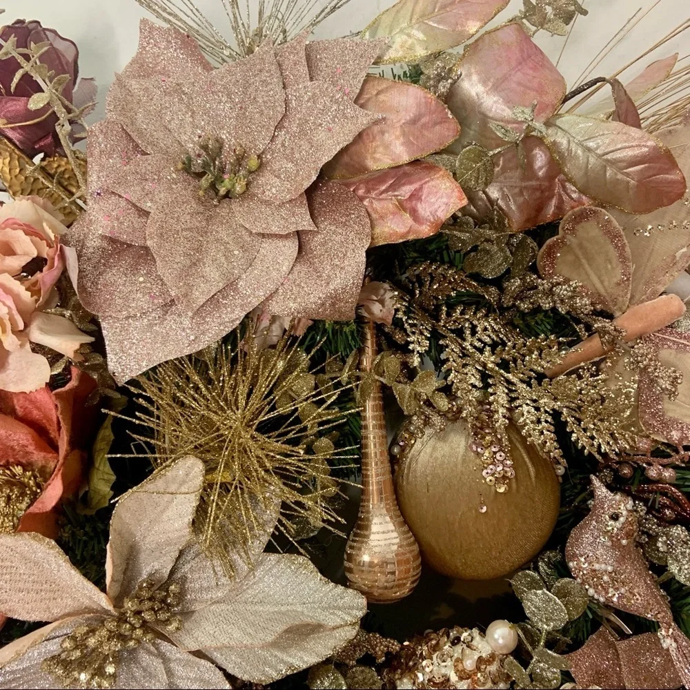 Pen’s Floral Decor rose gold