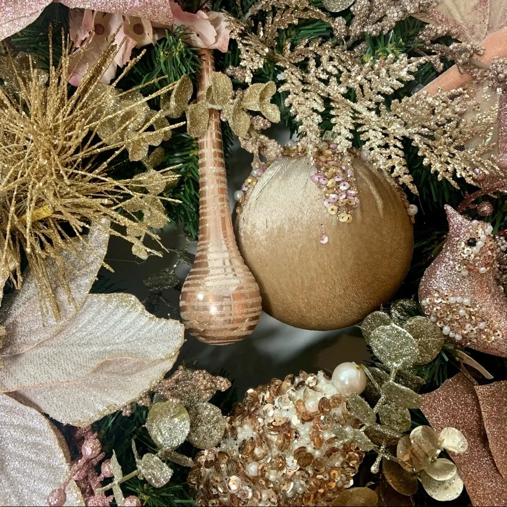 Pen’s Floral Decor rose gold