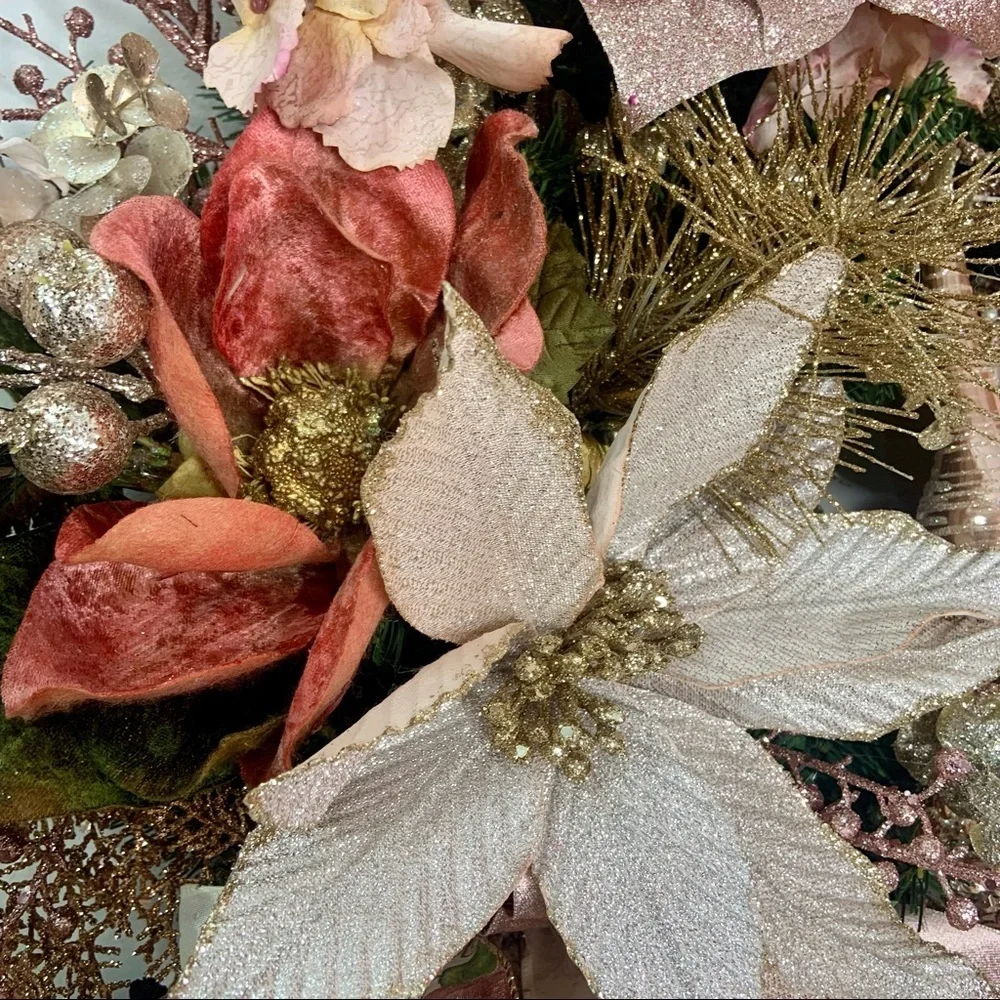 Pen’s Floral Decor rose gold